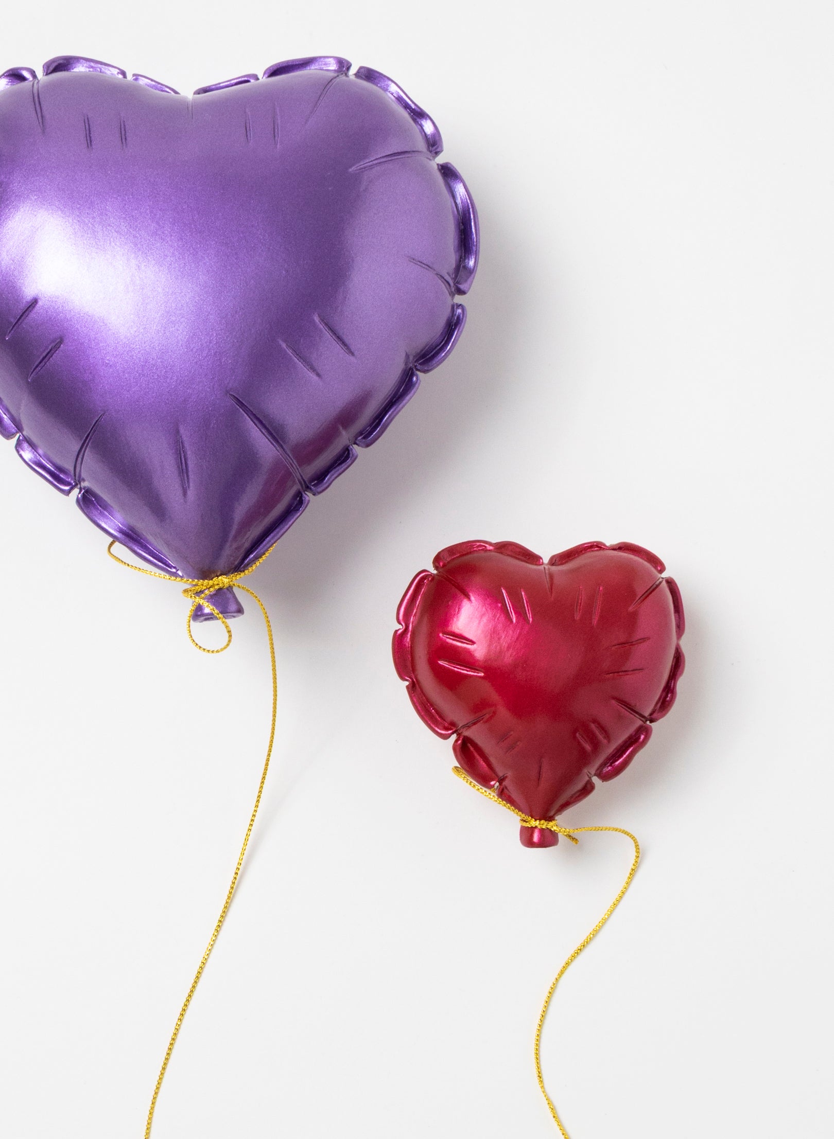 Small Helium Heart Balloon Wall Sculpture