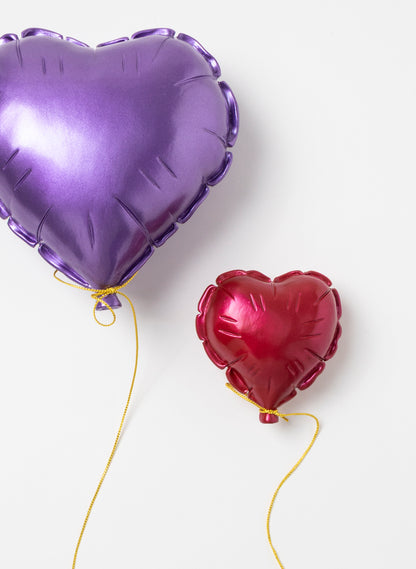 Small Helium Heart Balloon Wall Sculpture