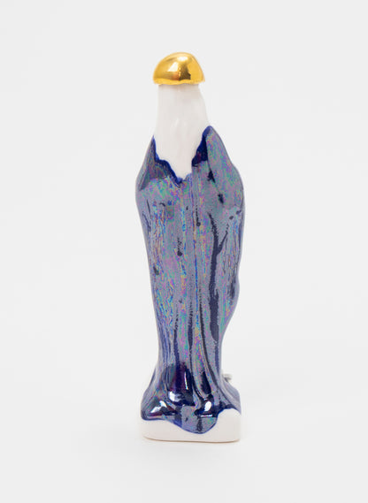 Gold Heart JC sculpture