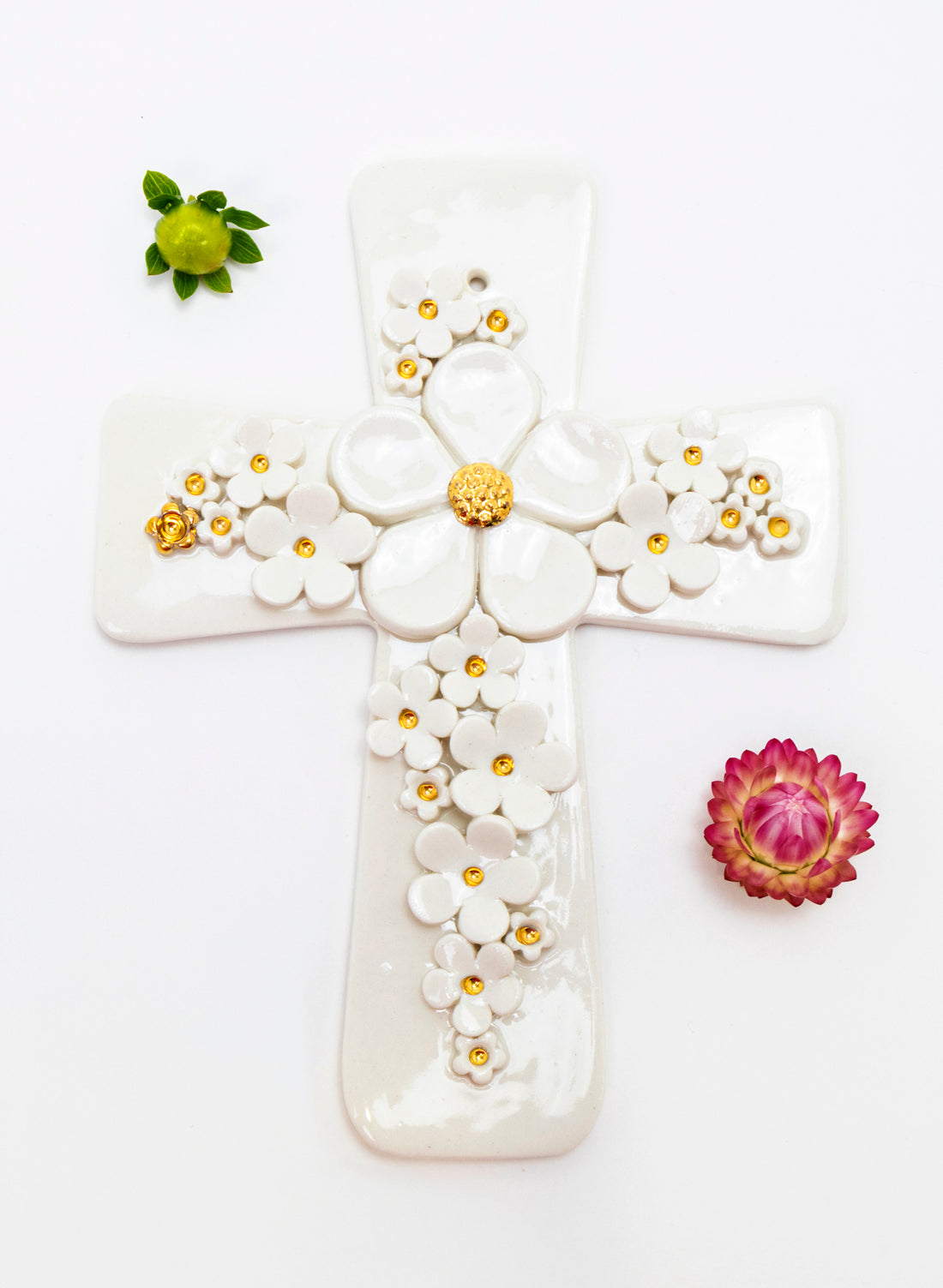 Medium Flower Cross 