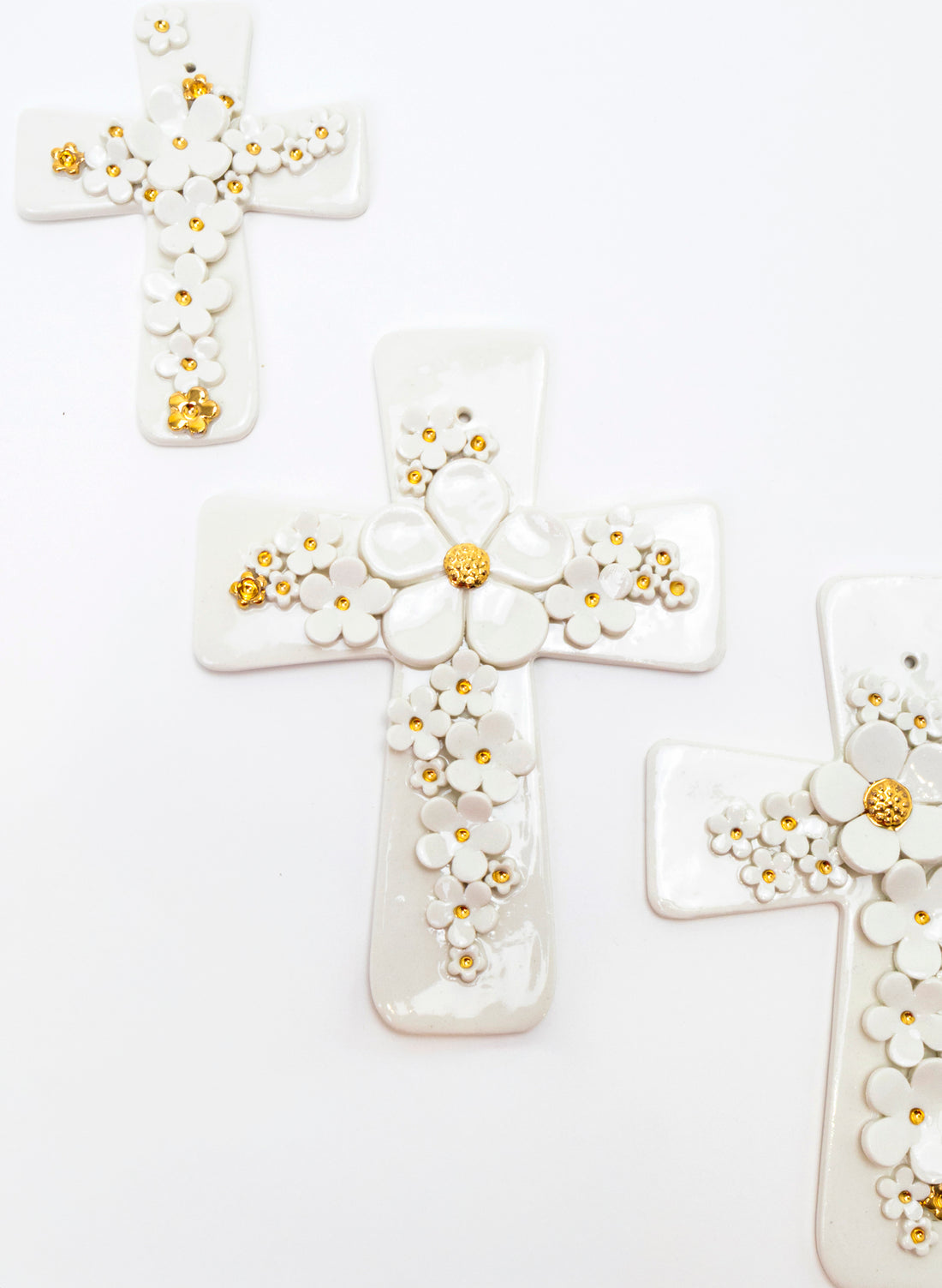 Medium Flower Cross 