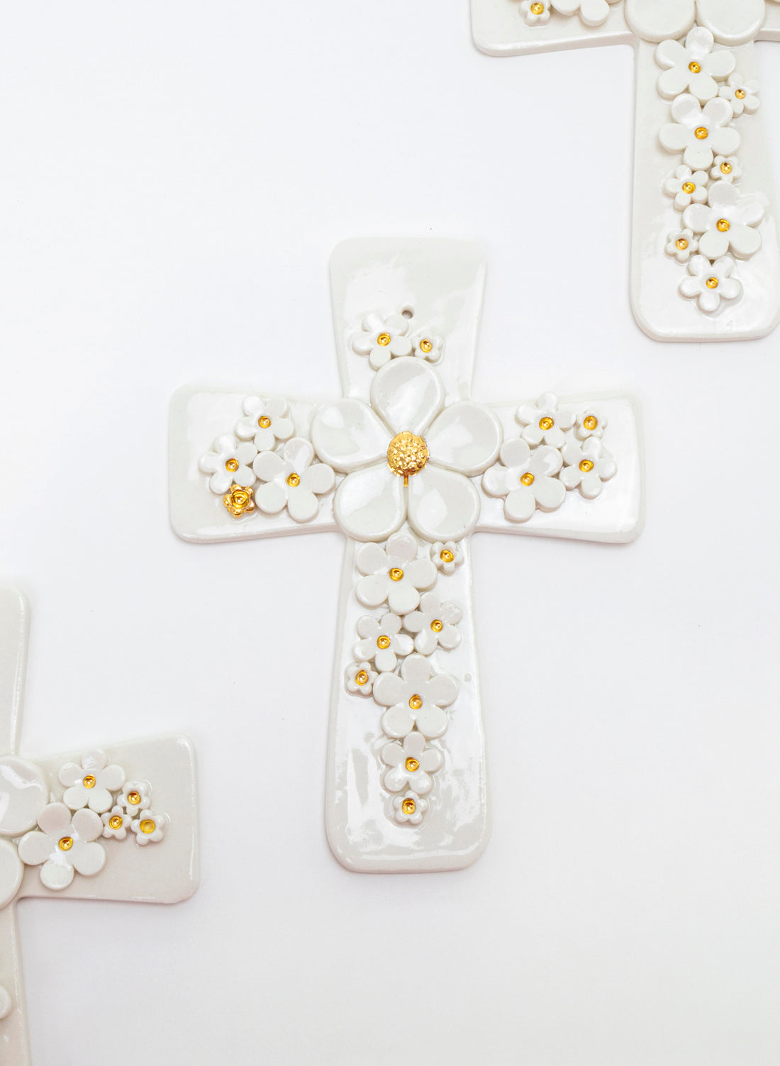 Medium Flower Cross 