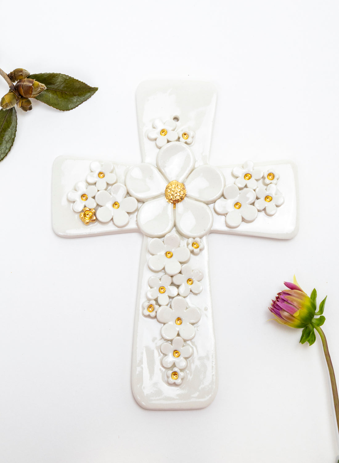 Medium Flower Cross 