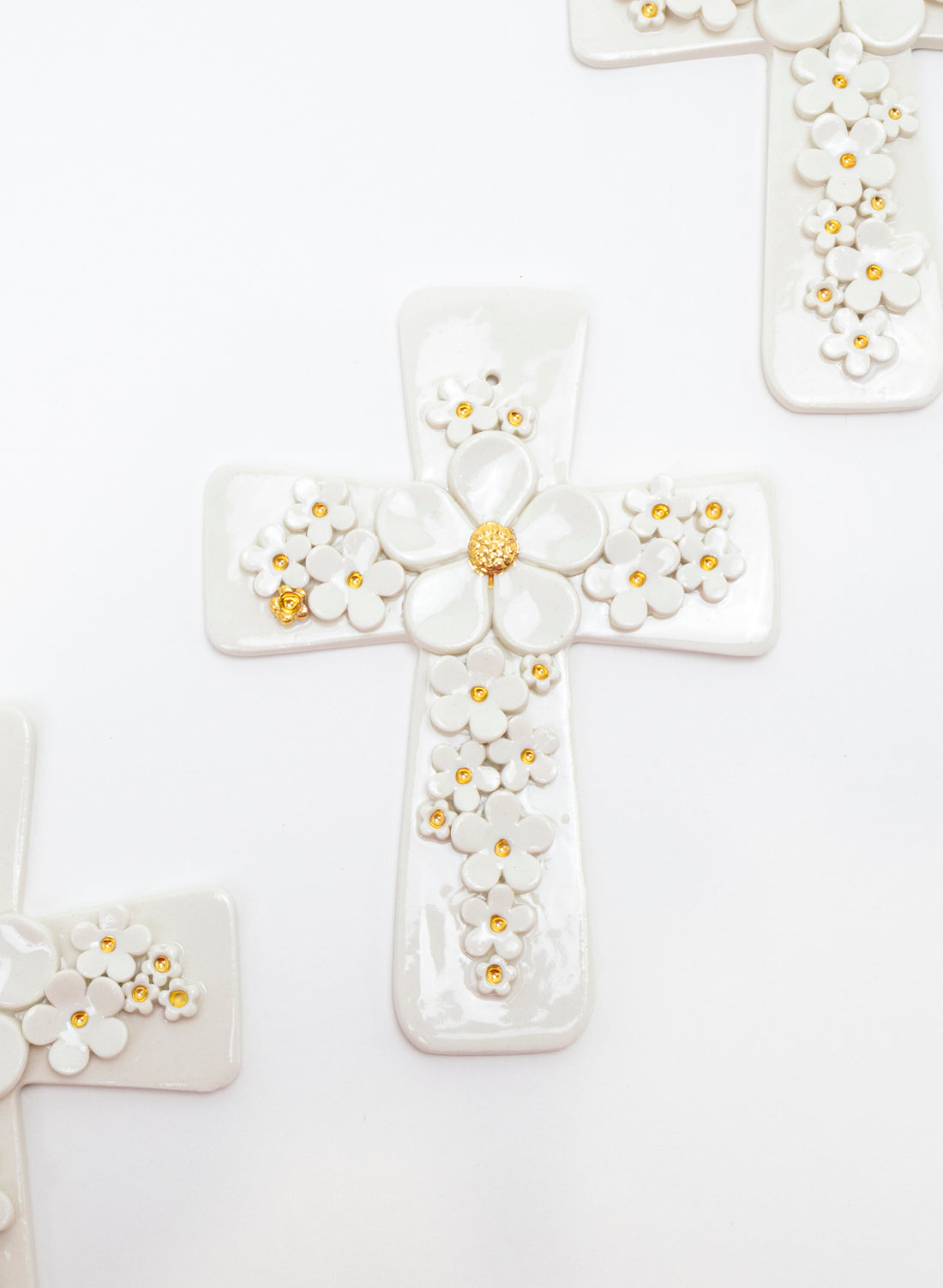 Medium Flower Cross 