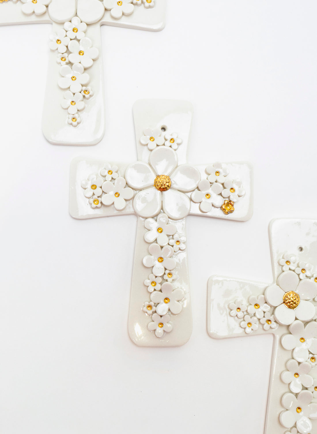 Medium Flower Cross 