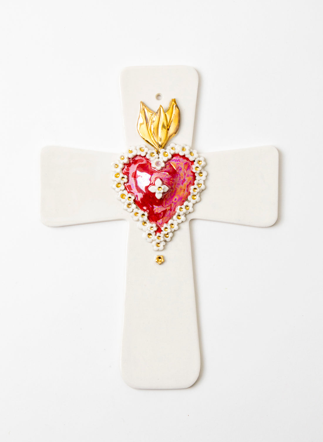 Large Sacred Heart Cross