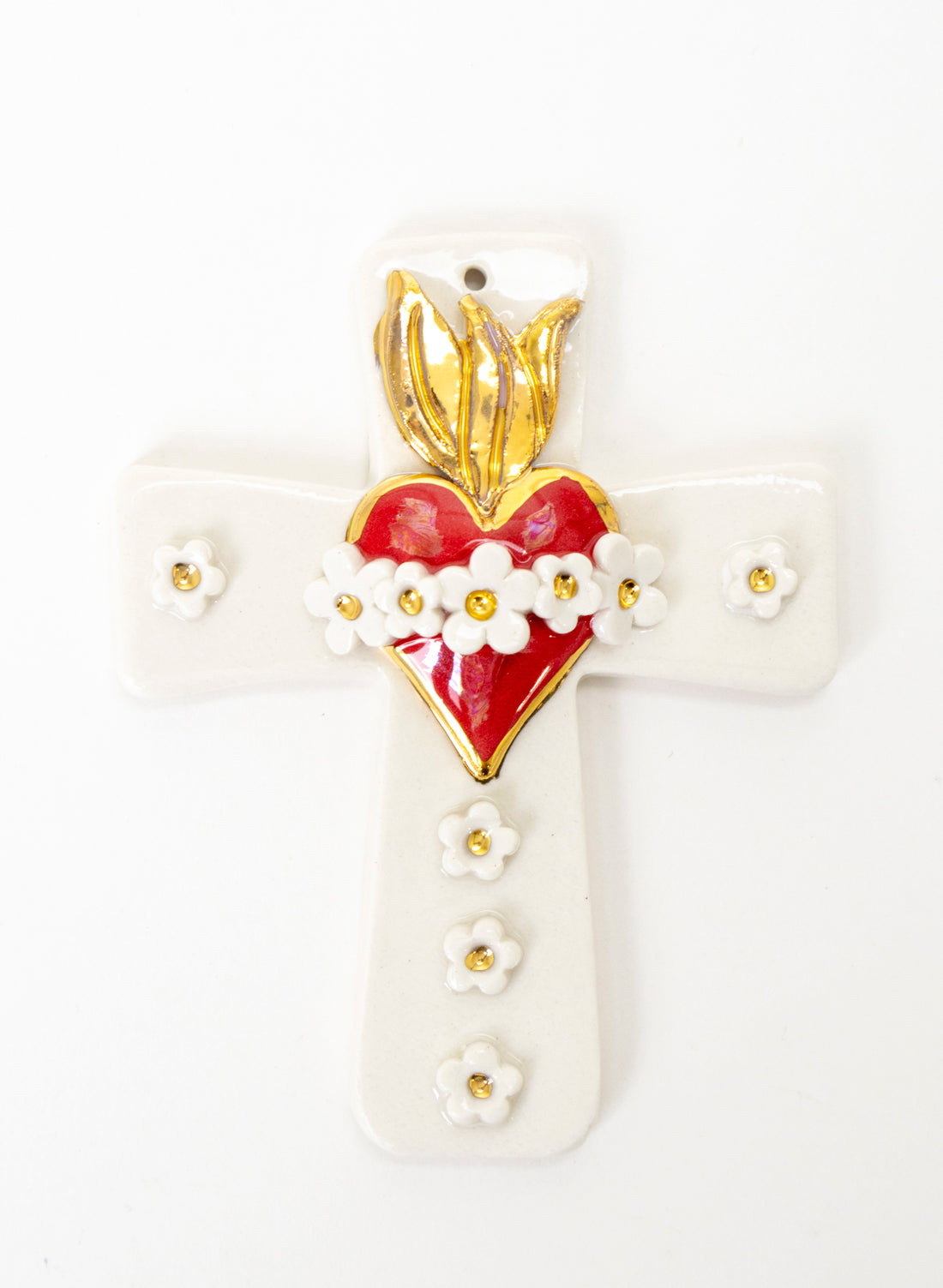 Small Sacred Heart Cross