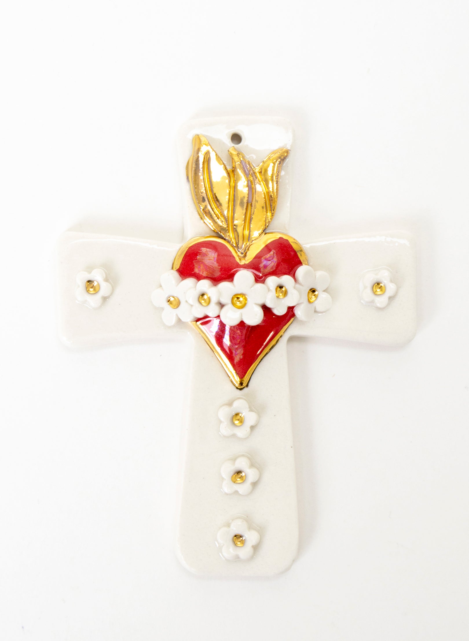 Small Sacred Heart Cross