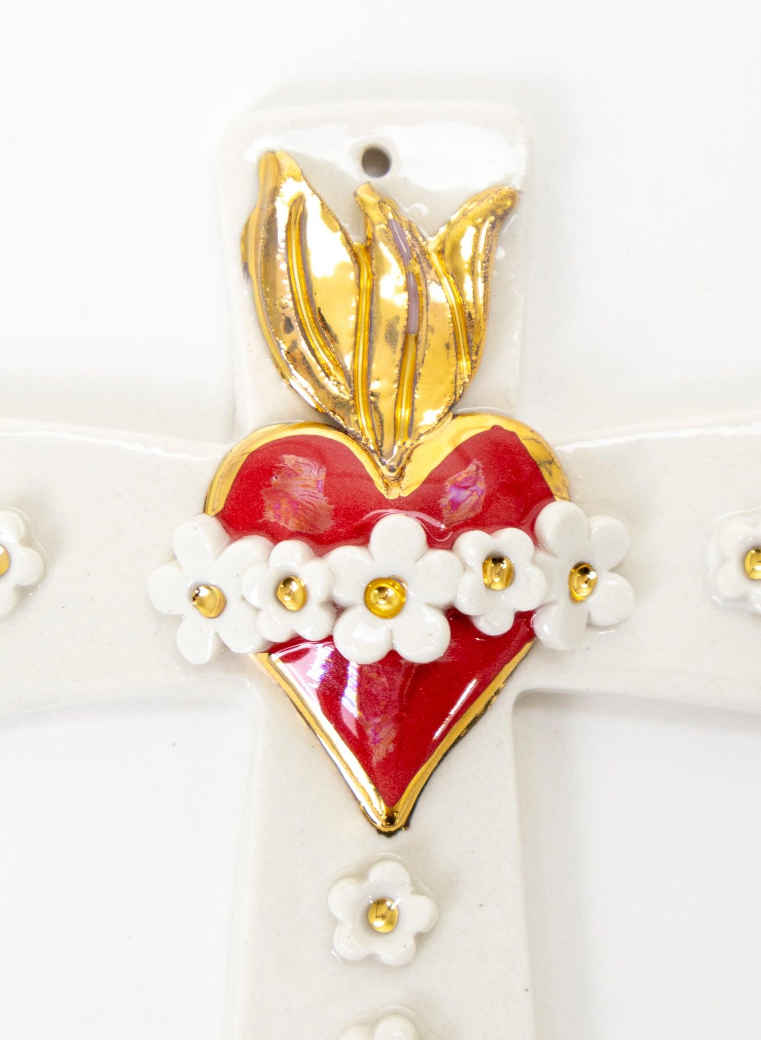 Small Sacred Heart Cross