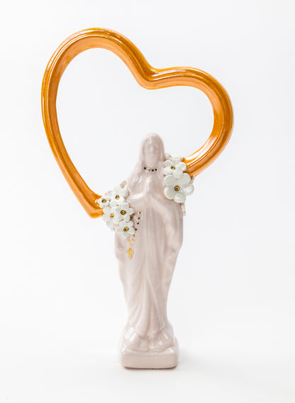 Madonna with a Huge Orange Heart