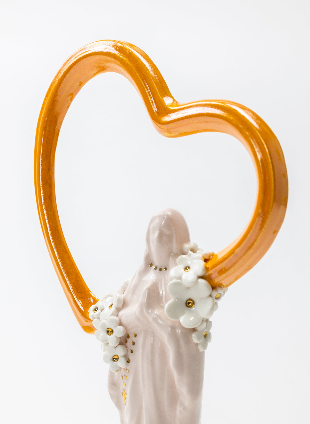 Madonna with a Huge Orange Heart