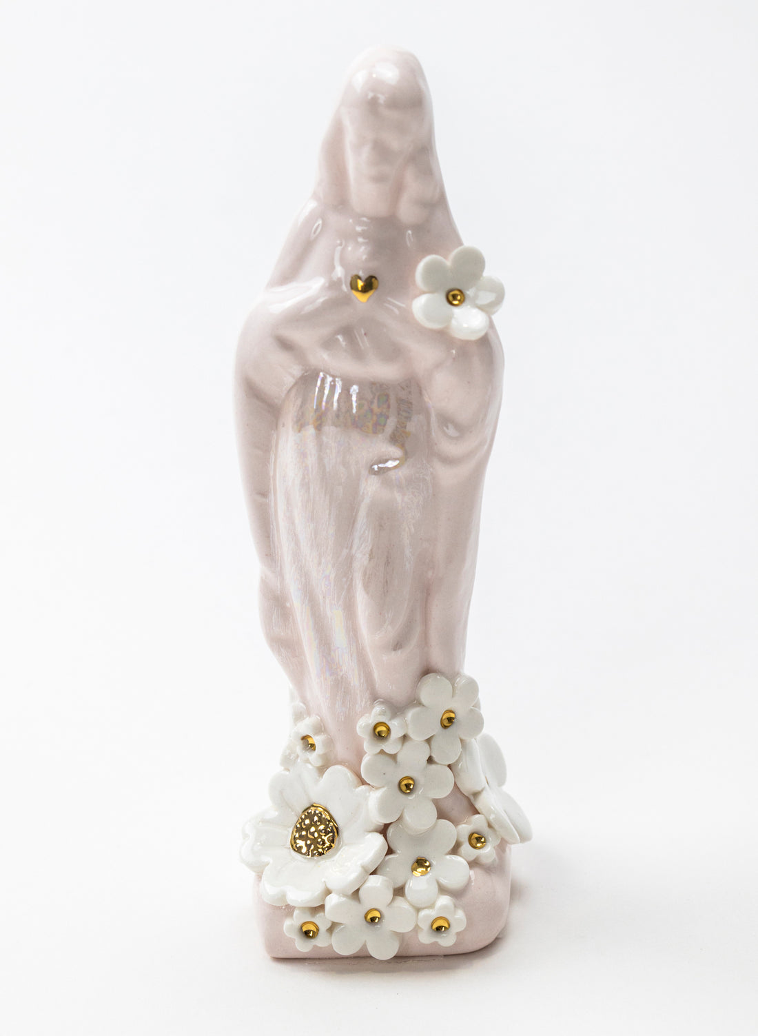 Jesus with Gold Heart