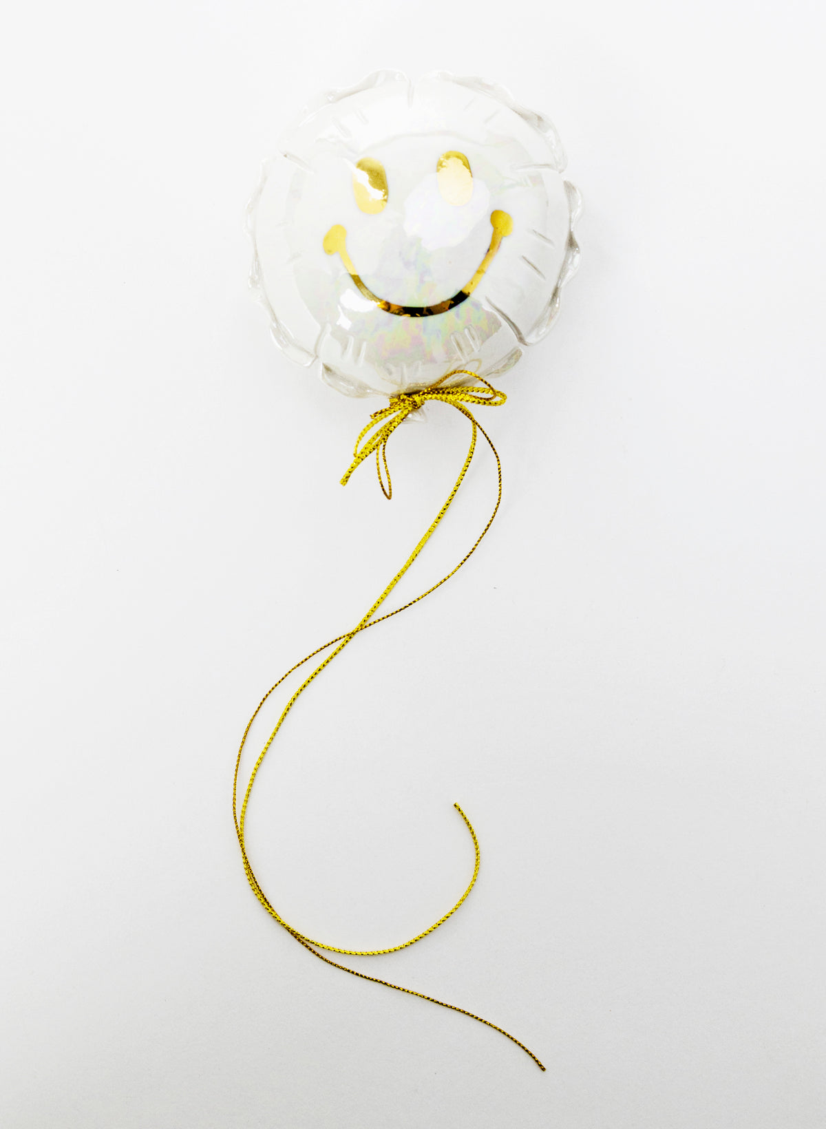 Smiley Face Mini Ceramic Balloon