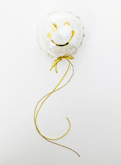 Smiley Face Mini Ceramic Balloon