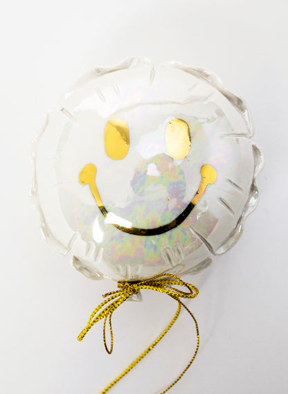 Smiley Face Mini Ceramic Balloon
