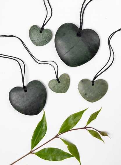 Medium Pounamu Heart