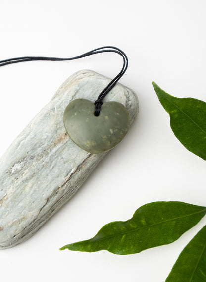 Small Pounamu Heart