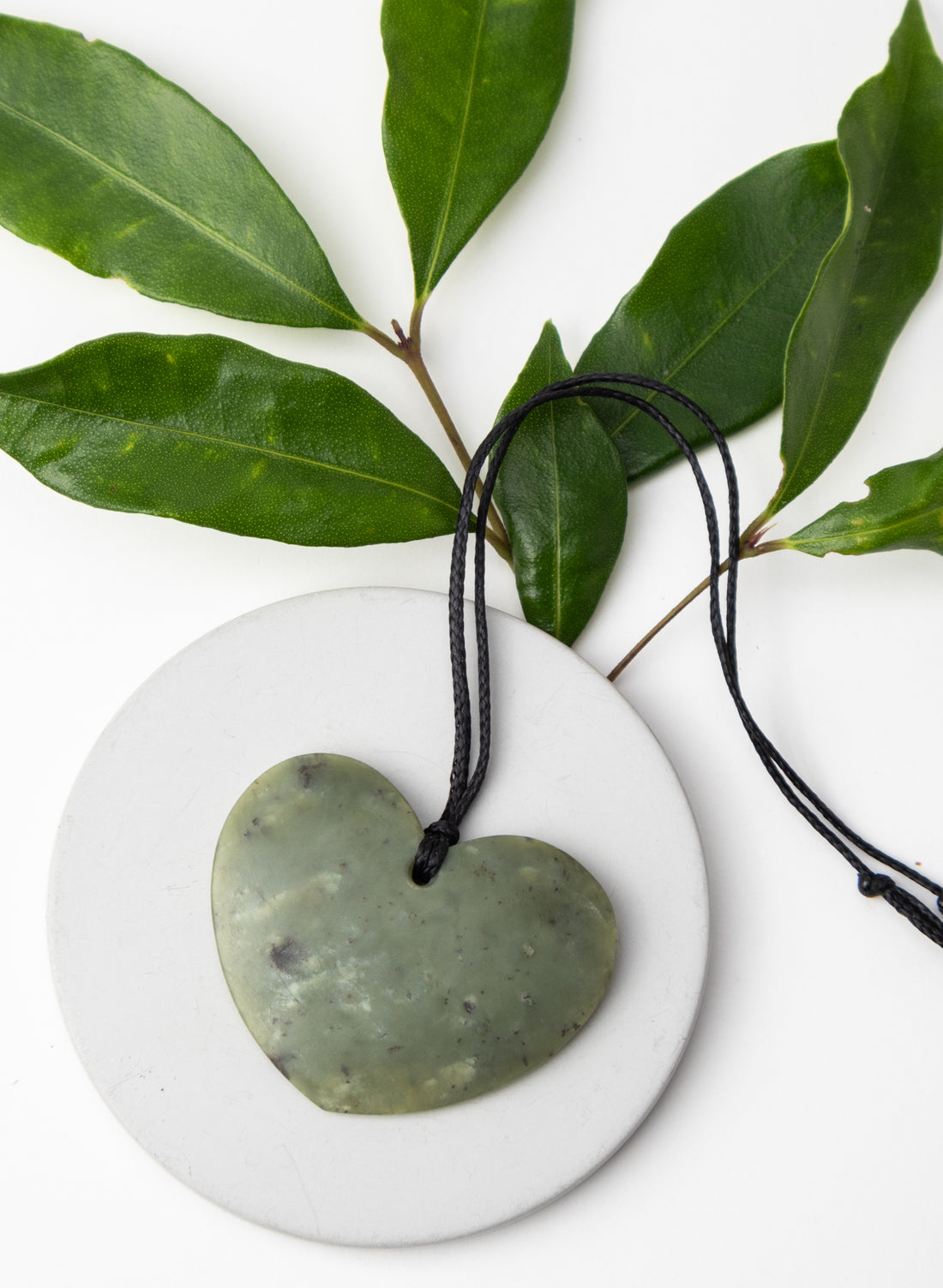 Medium Pounamu Heart