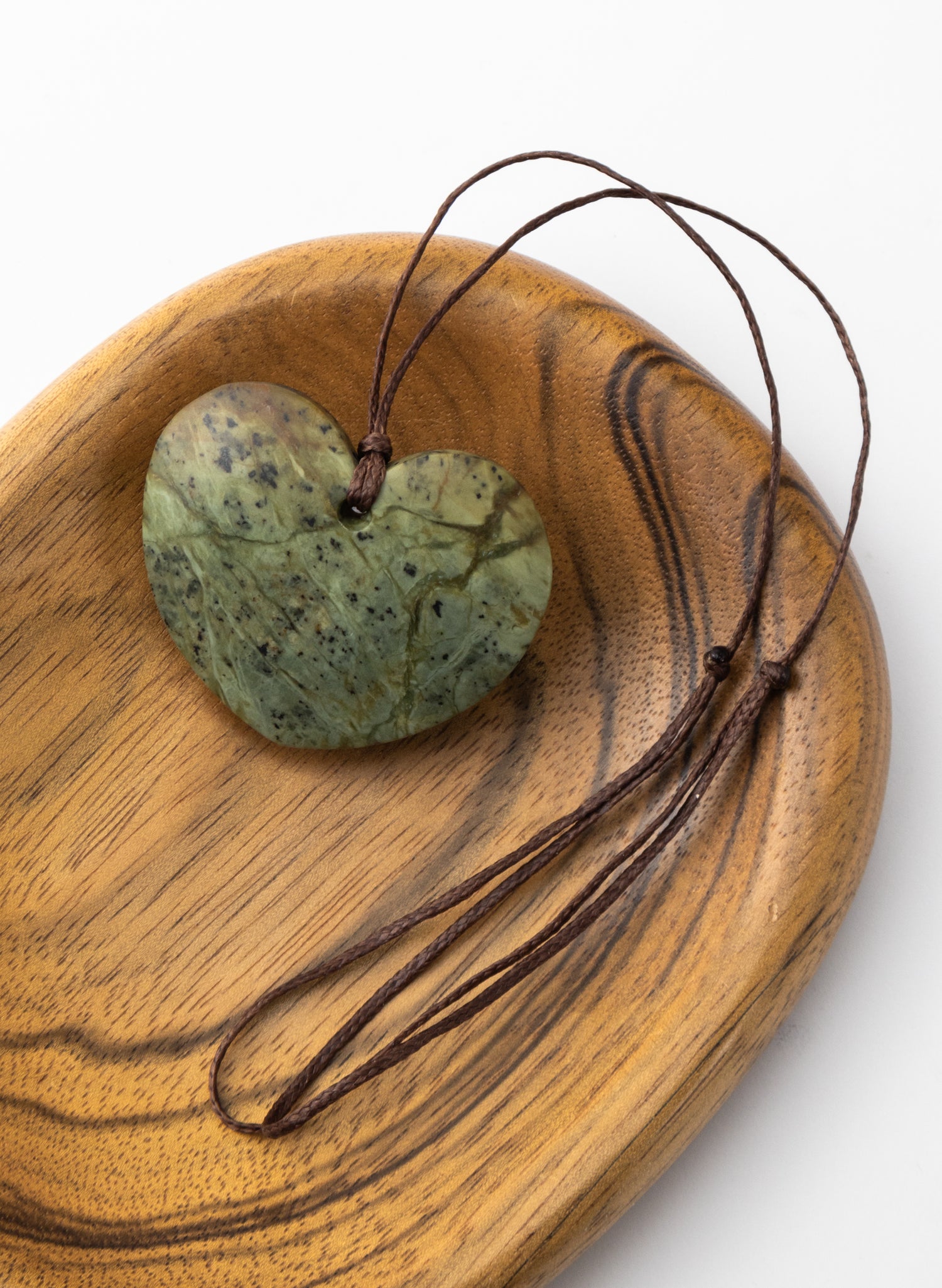 Medium Pounamu Heart
