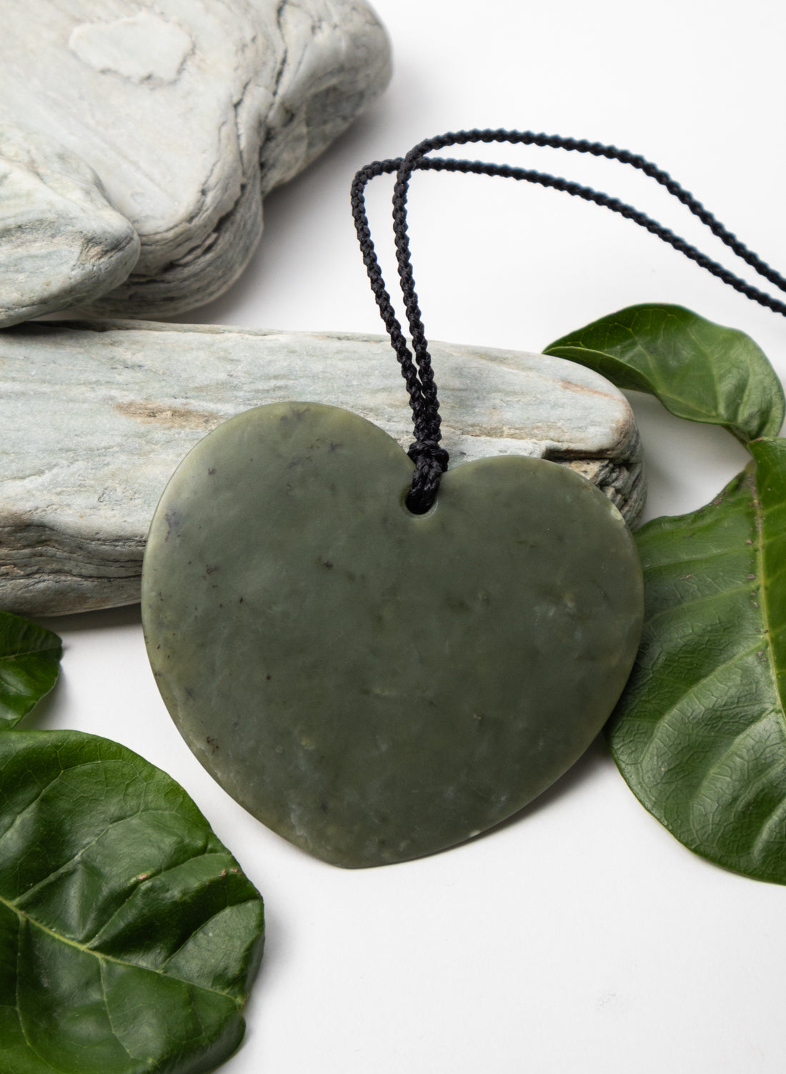 Large Pounamu Heart