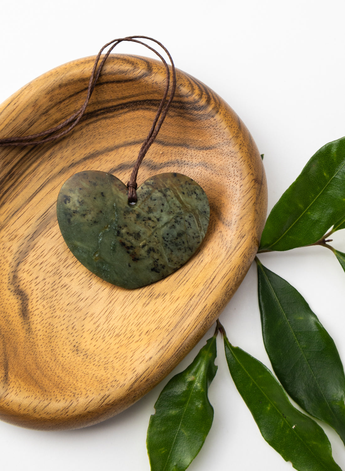 Medium Pounamu Heart