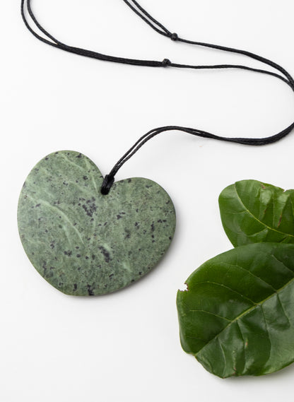 Large Pounamu Heart