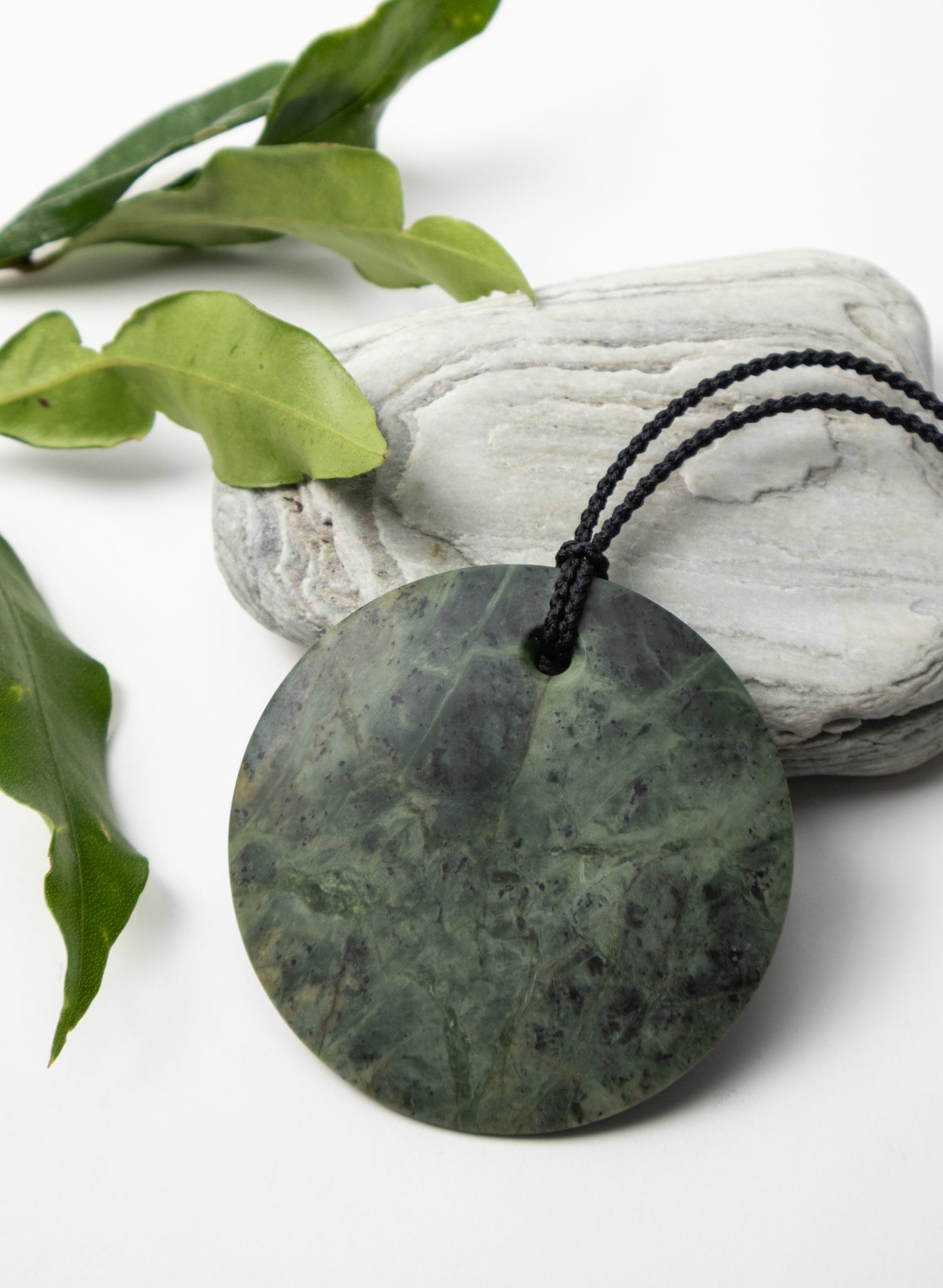 Pounamu Large Disc Pendant