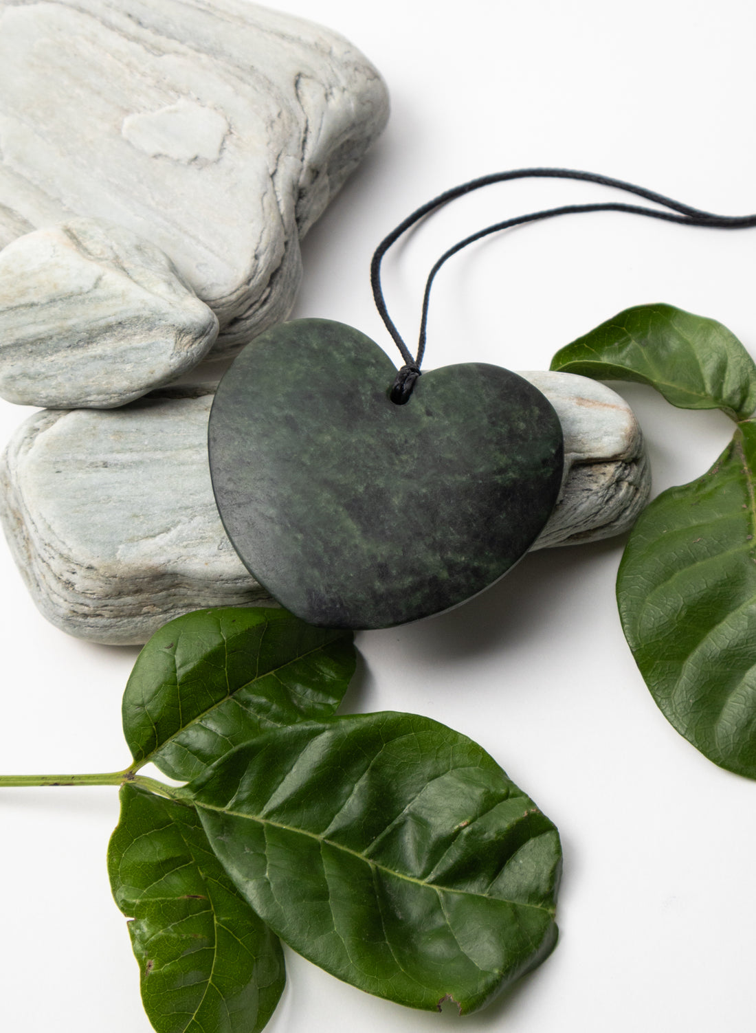 Large Pounamu Heart