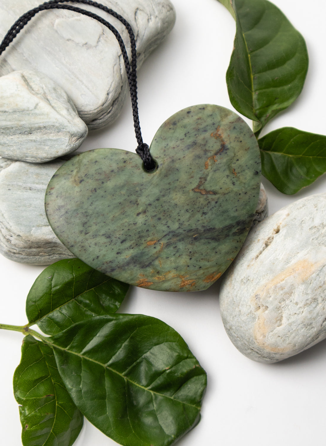 Large Pounamu Heart