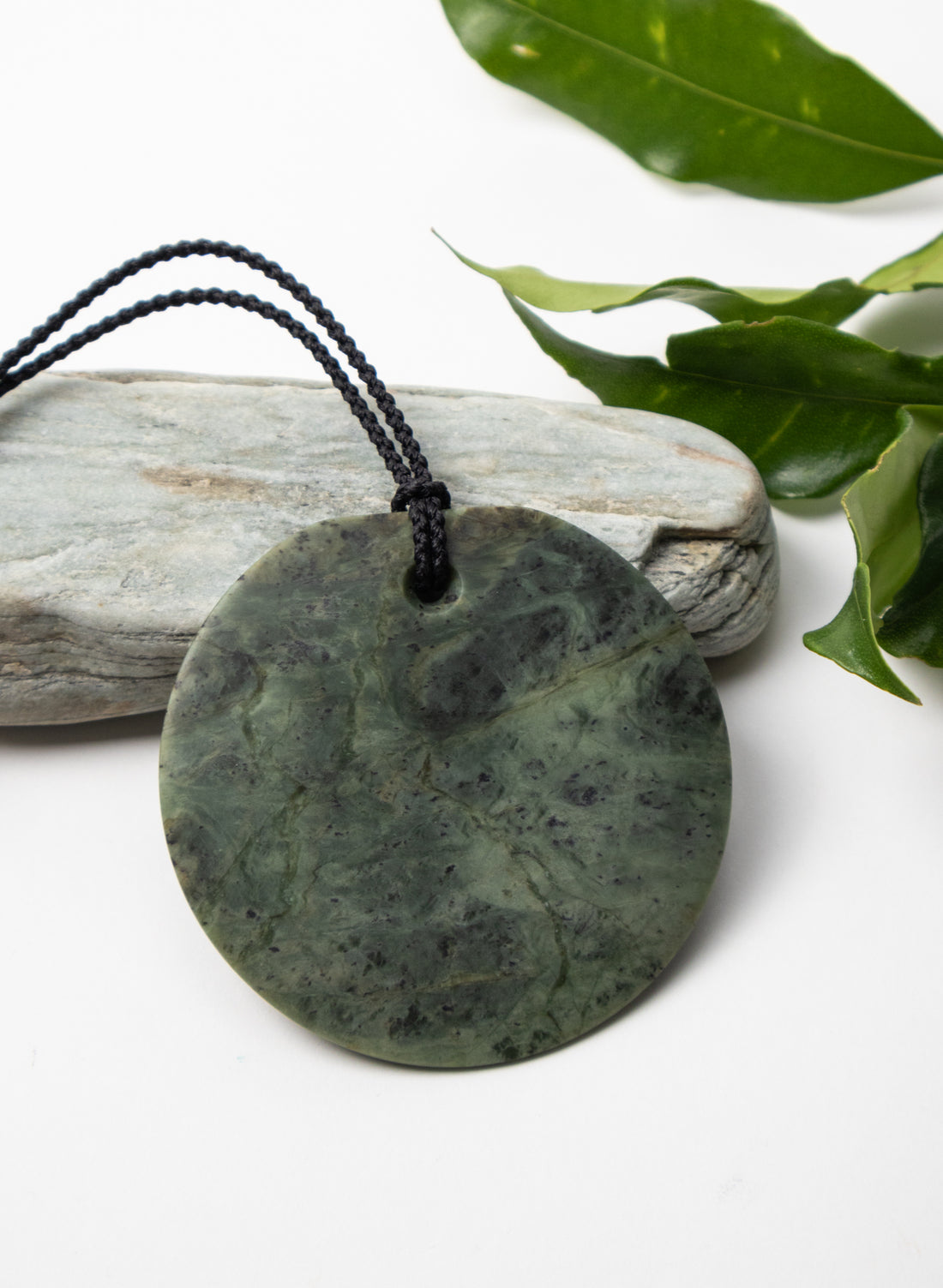 Pounamu Large Disc Pendant