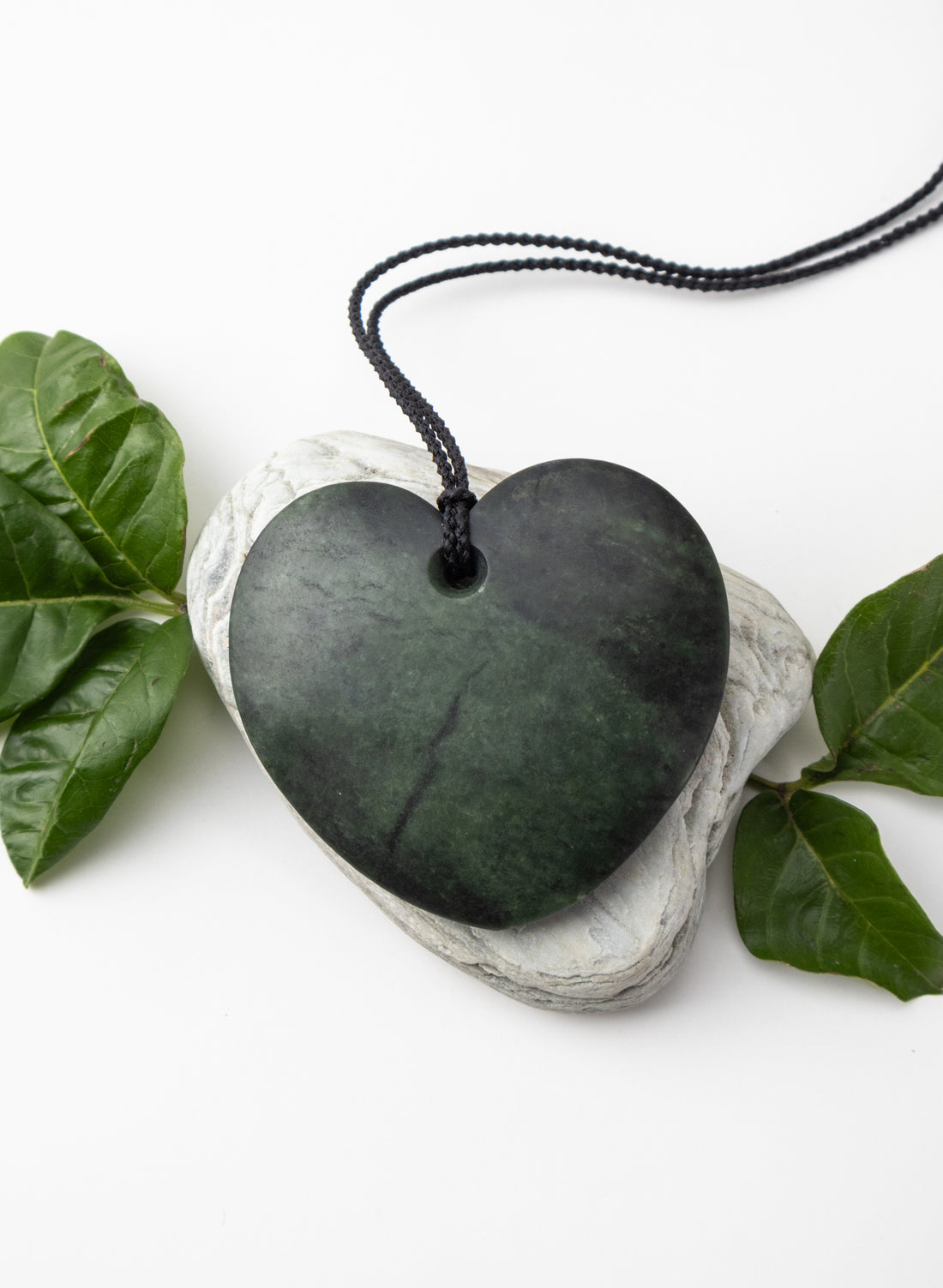 Large Pounamu Heart
