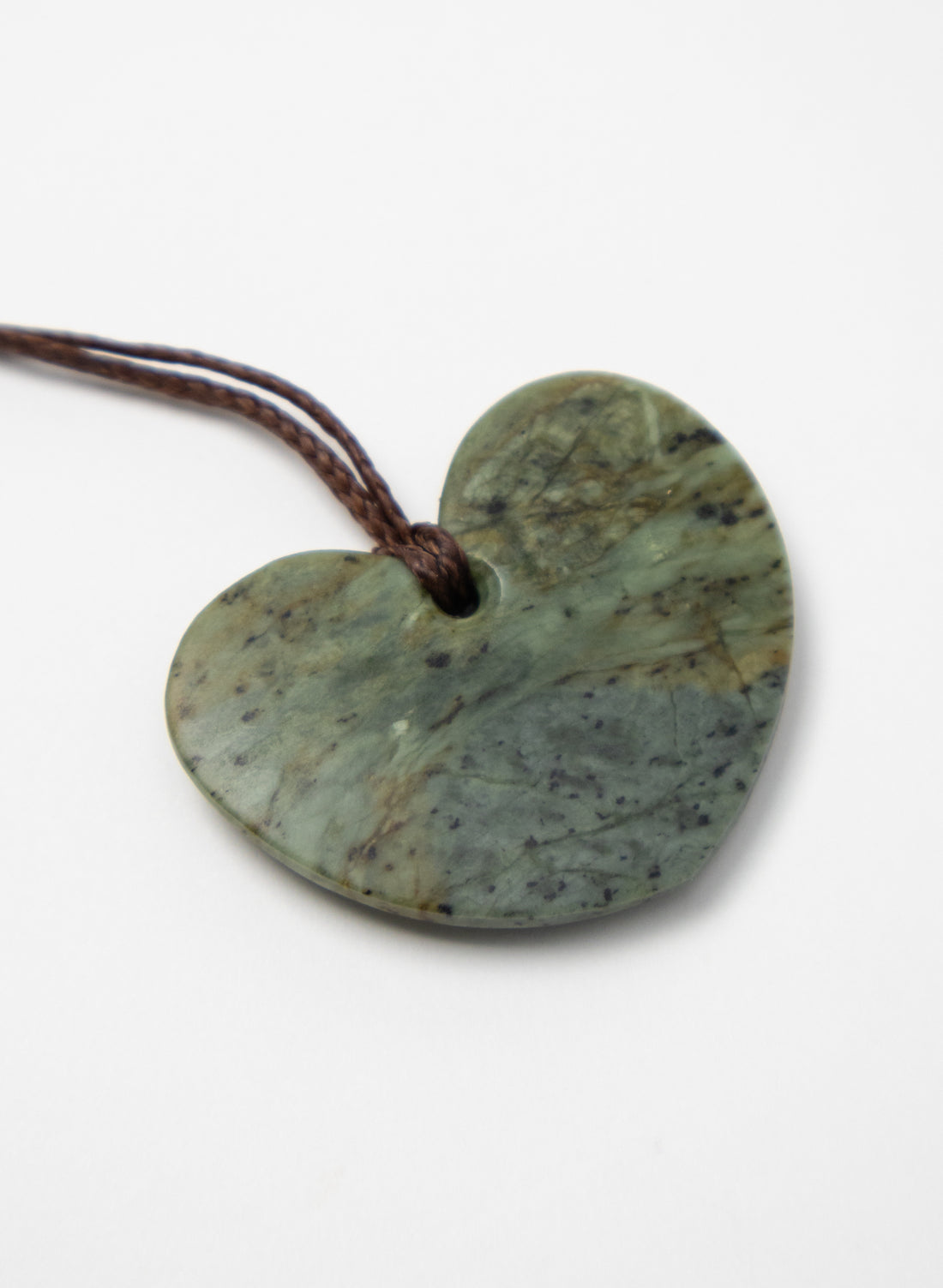 Medium Pounamu Heart