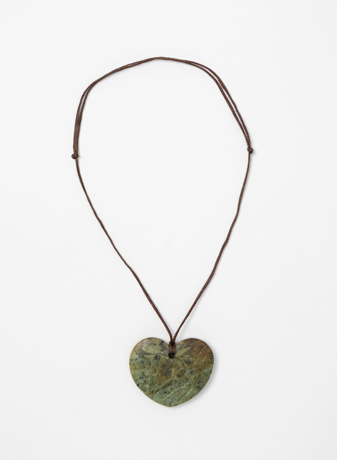 Medium Pounamu Heart