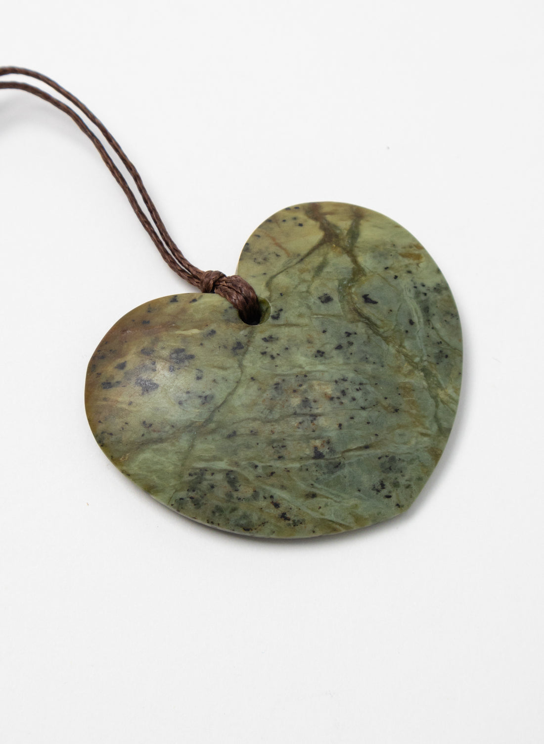 Medium Pounamu Heart