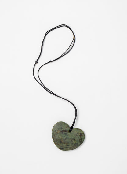 Large Pounamu Heart