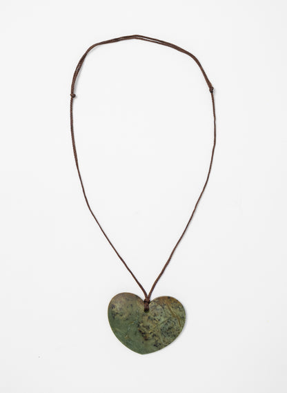 Medium Pounamu Heart