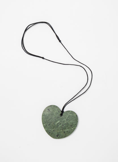 Large Pounamu Heart