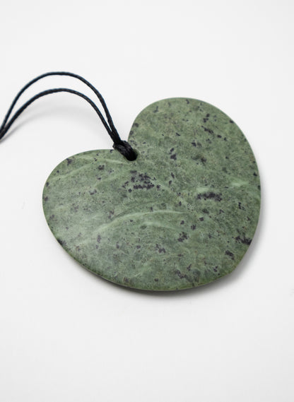 Large Pounamu Heart