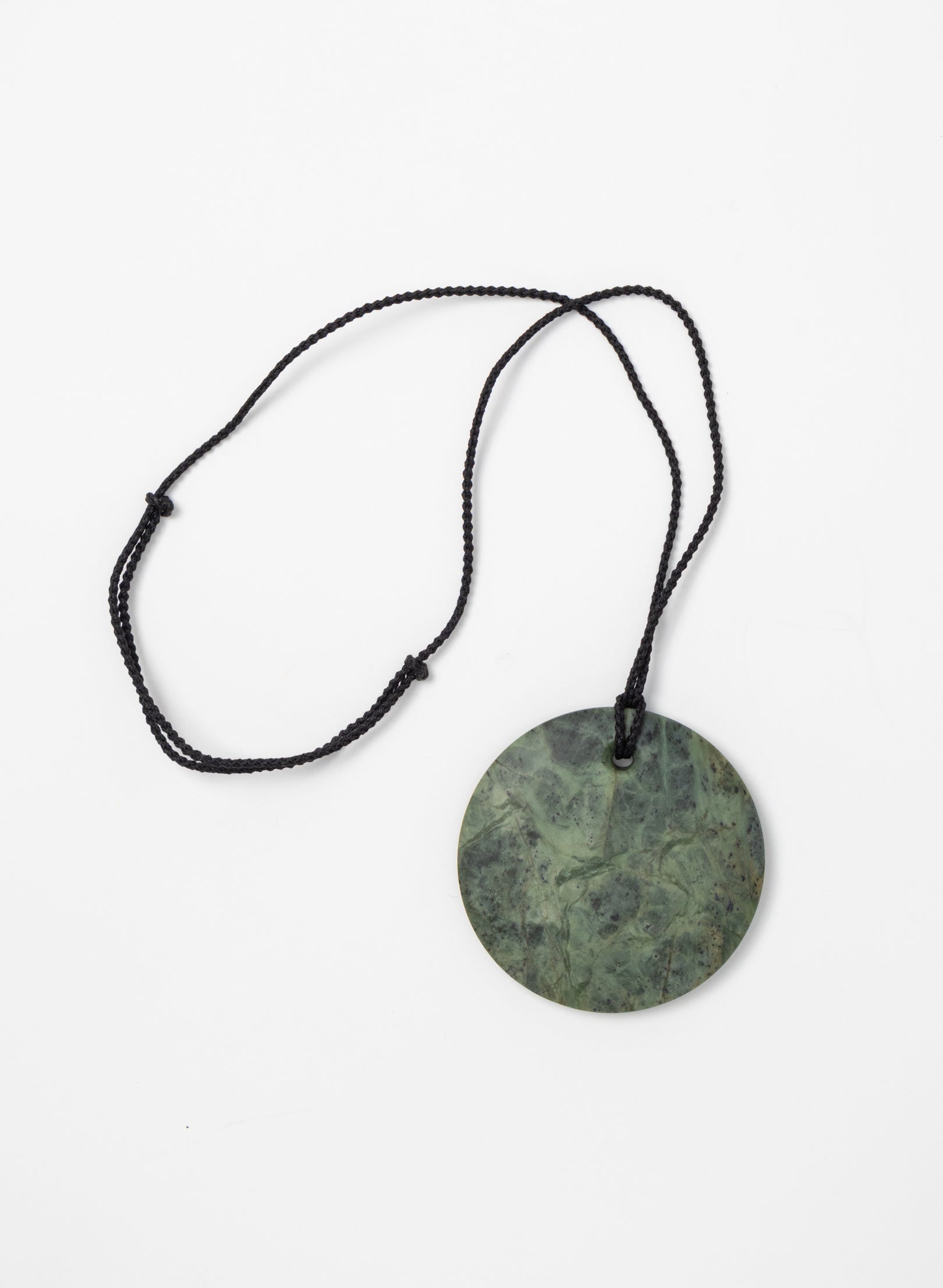 Pounamu Large Disc Pendant