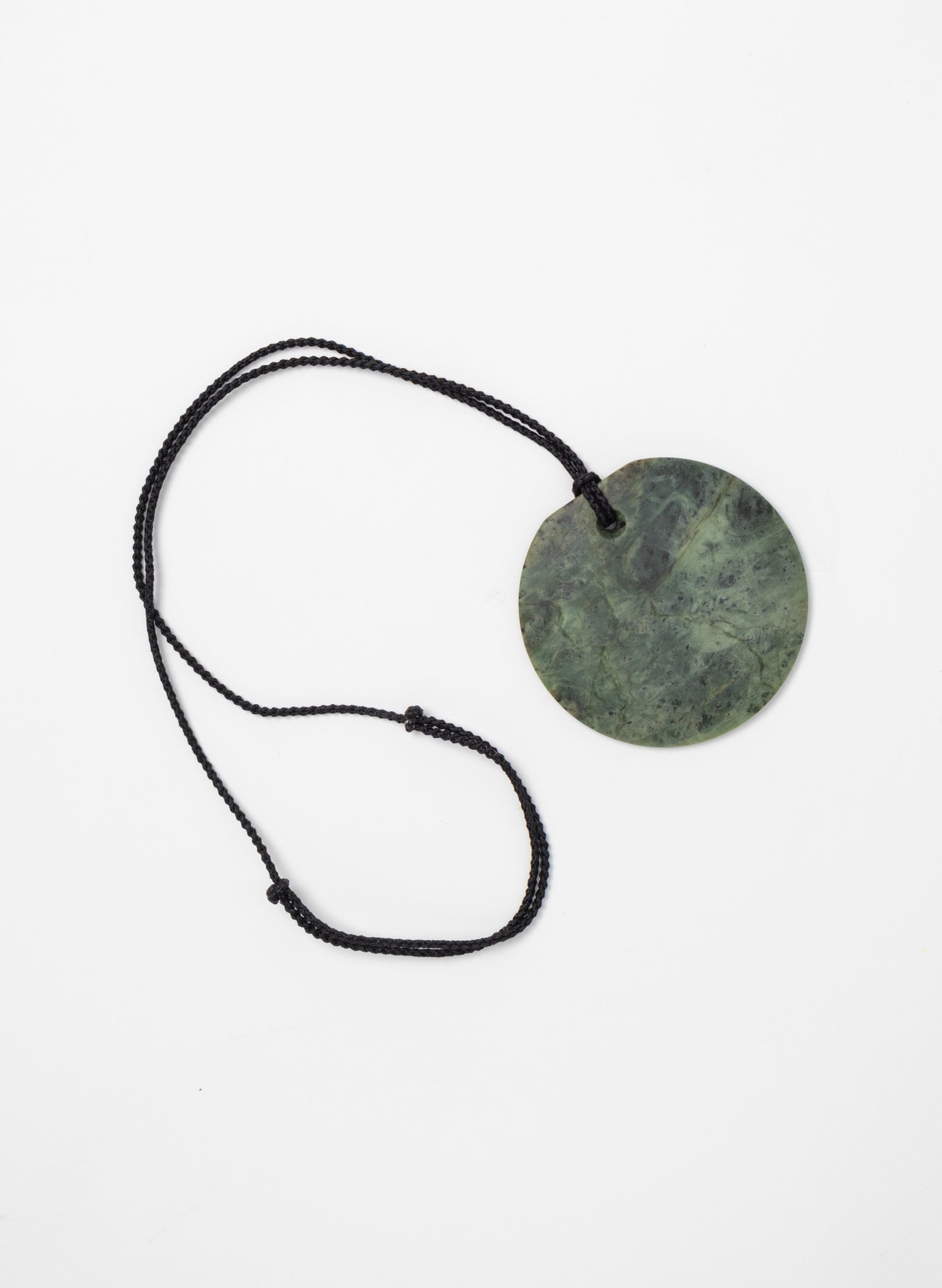 Pounamu Large Disc Pendant
