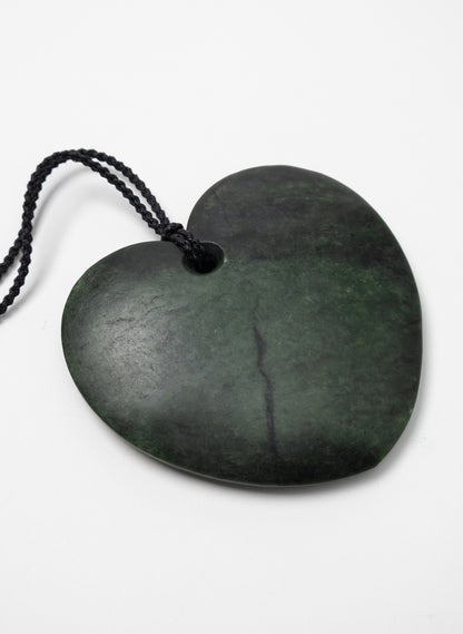 Large Pounamu Heart