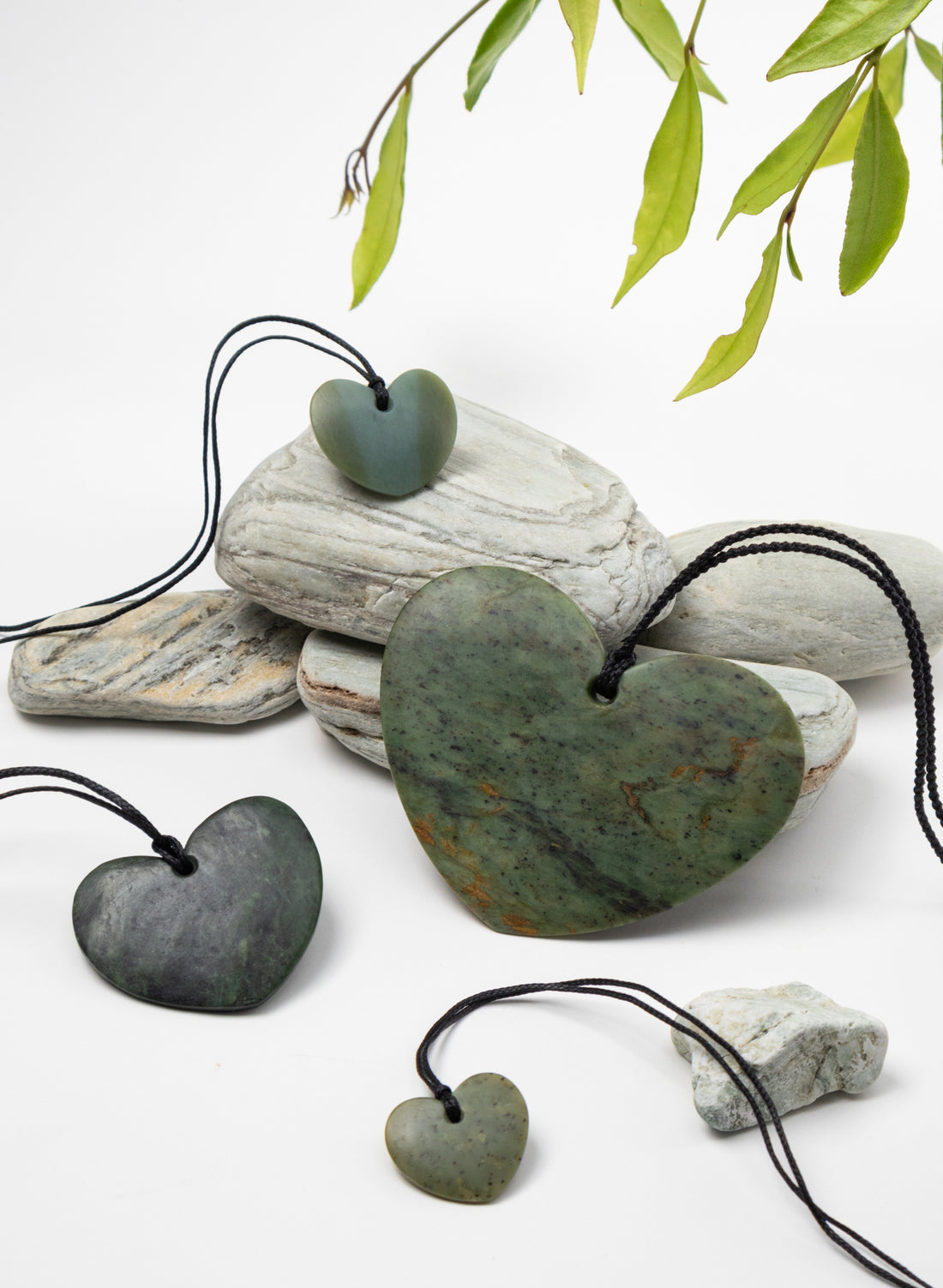 Large Pounamu Heart
