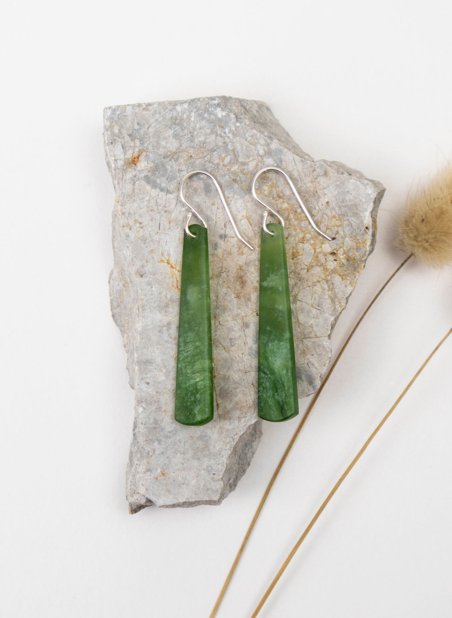 Pounamu Drop Earrings