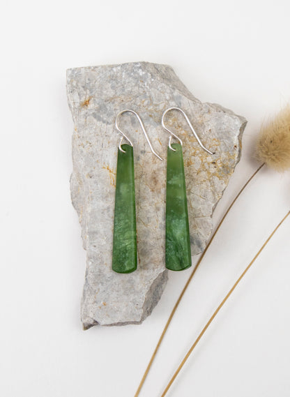 Pounamu Drop Earrings