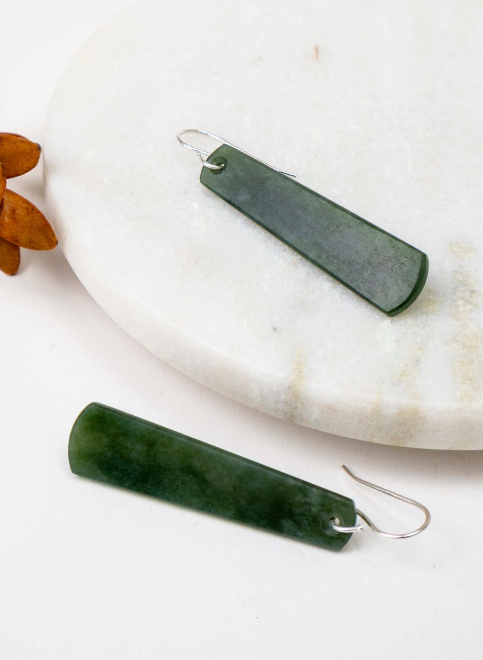 Pounamu Drop Earrings