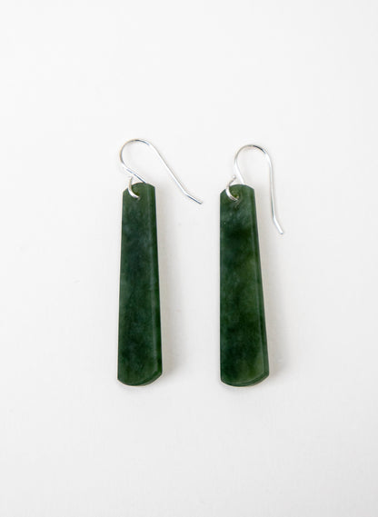 Pounamu Drop Earrings