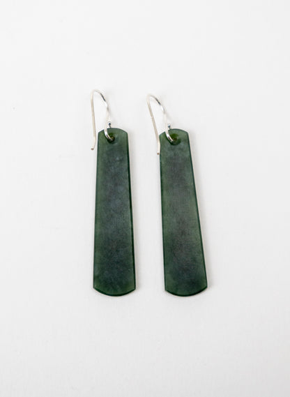 Pounamu Drop Earrings