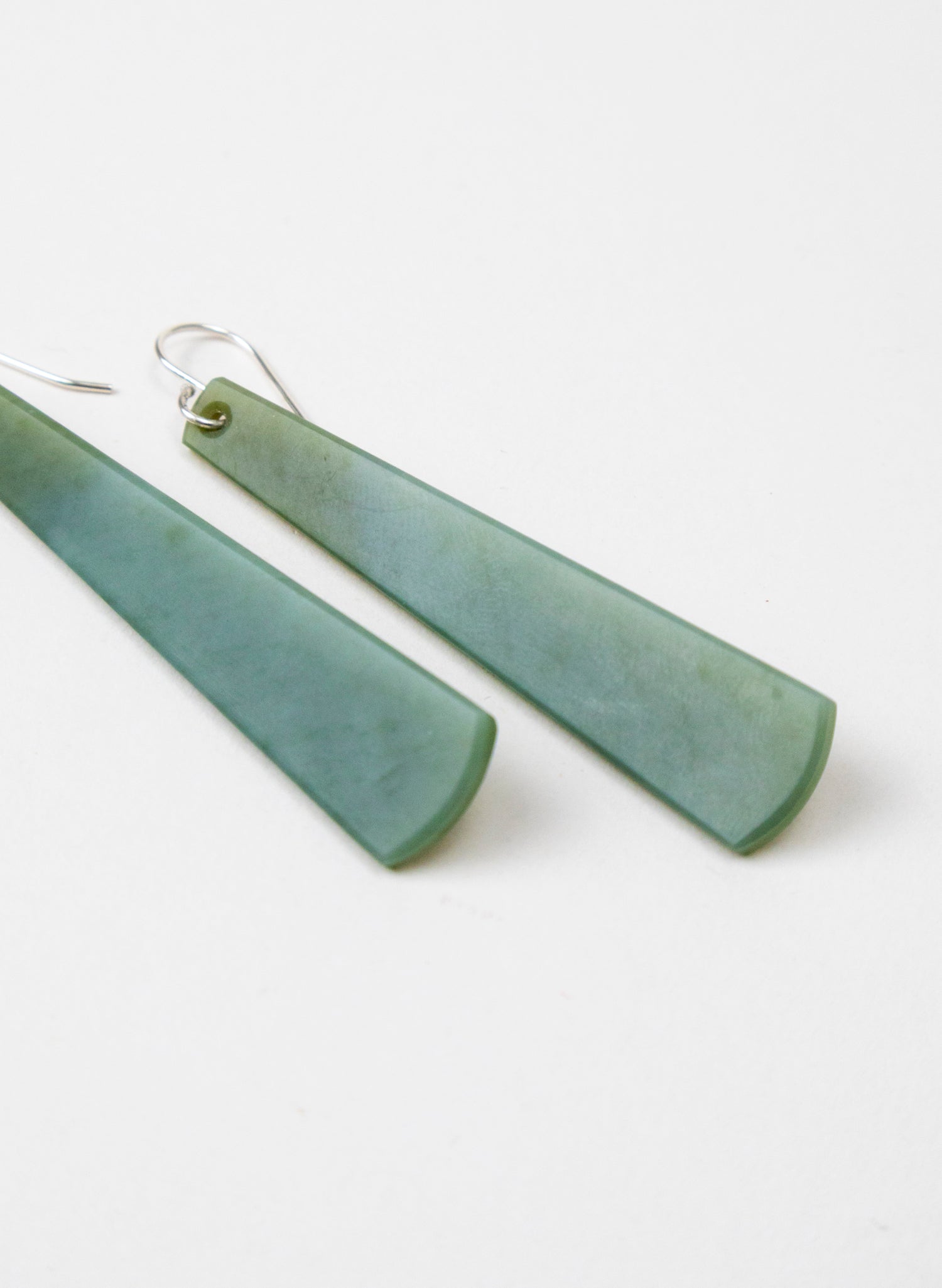 Inanga Pounamu Drop Earrings