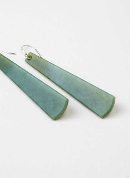 Inanga Pounamu Drop Earrings