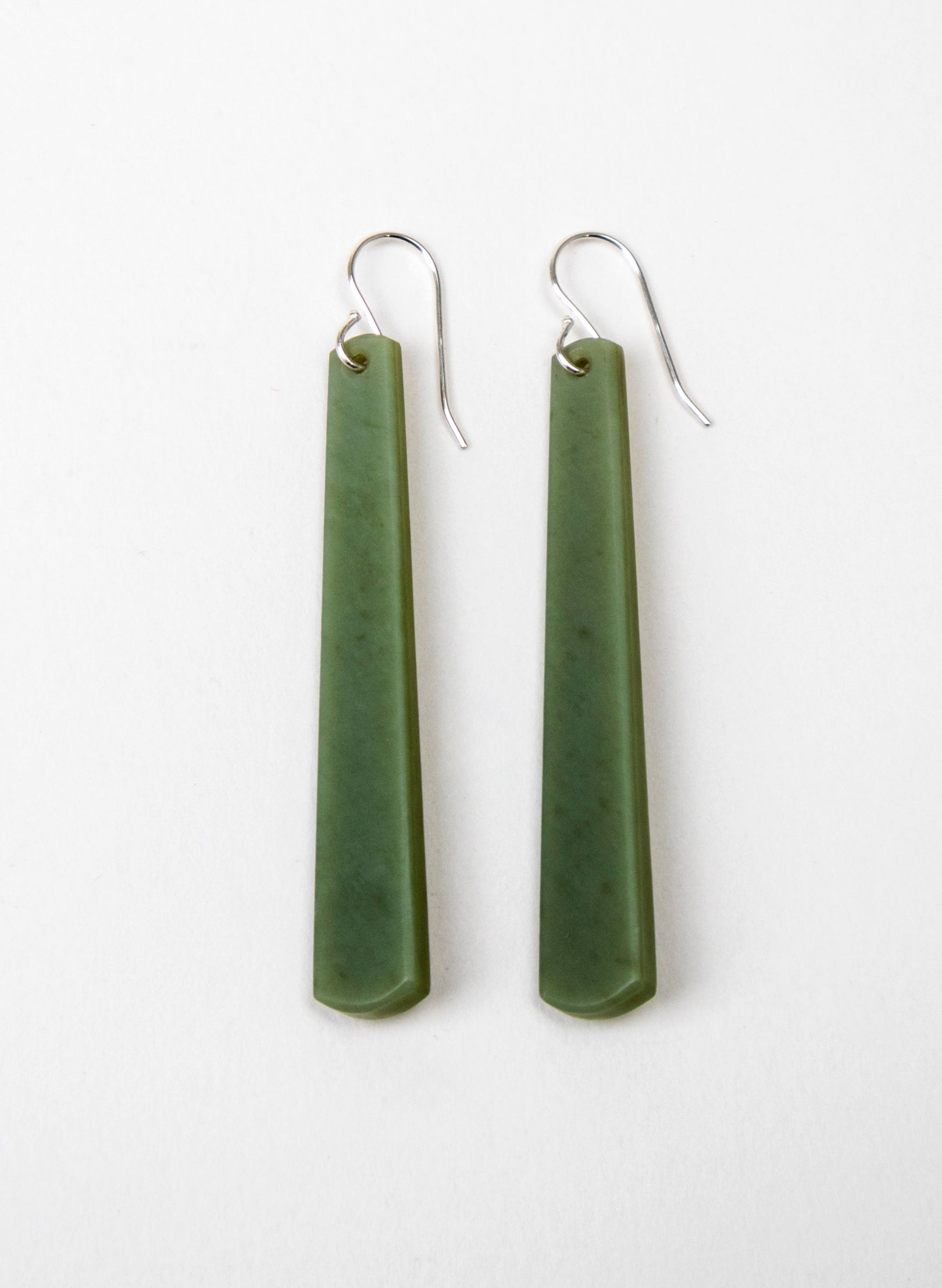 Inanga Pounamu Drop Earrings